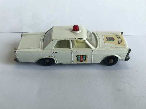Matchbox #55 59 Ford Galaxie Police Car
