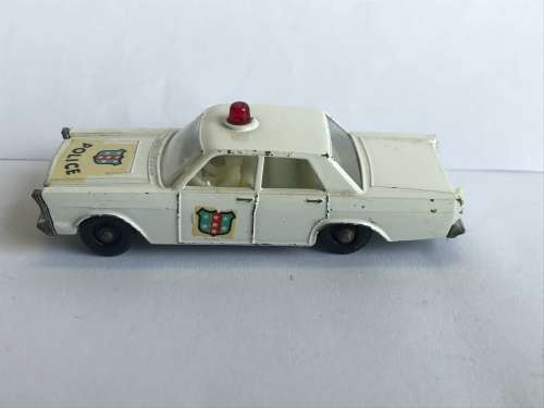 Matchbox #55 59 Ford Galaxie Police Car