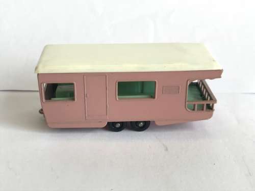 MATCHBOX LESNEY #23 TRAILER CARAVAN WITH ORIGINAL BOX
