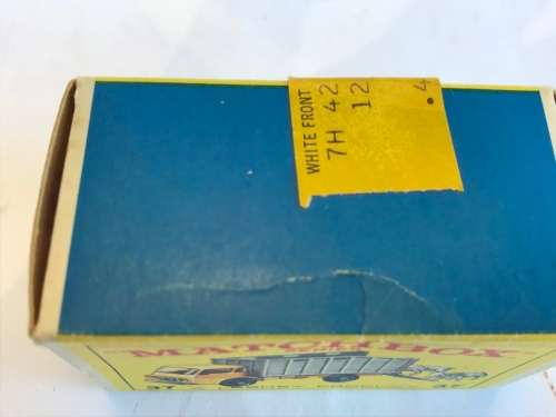 Lesney Matchbox #37 Cattle Truck With Original Box