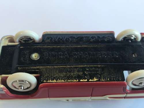 Atlas Edition - DINKY TOYS 24K Simca Vedette CHAMBORD - RARE