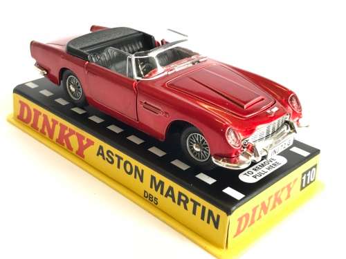 Atlas Edition - Dinky Toys #110 ASTON MARTIN DB5 WITH PLASTIC BOX