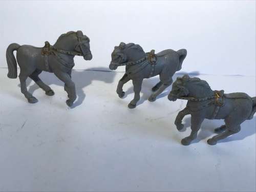 Corgi Major Toys No. 1130, Chipperfields Circus Horse Transporter + 3 Horses