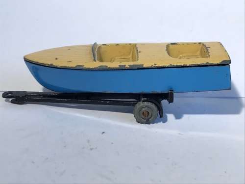 Matchbox MOKO LESNEY #48 METEOR BOAT and Trailer