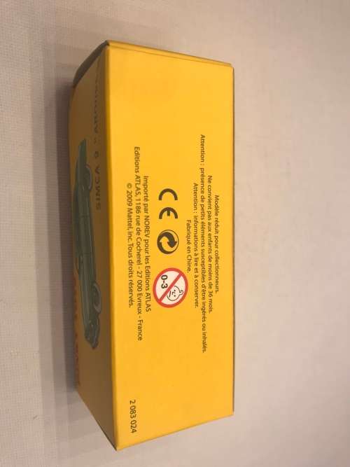 For RUDI only: Atlas Edition - Dinky Toys 24U - Simca 9 Dovetai - RARE