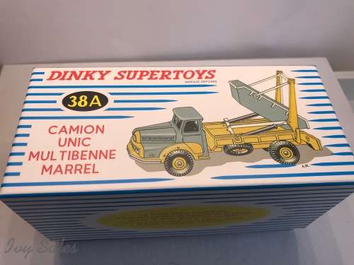 Atlas Edition - DINKY SUPERTOYS 38A CAMION UNIC MULTIBENNE MARREL - SUPER RARE