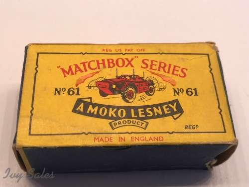 MATCHBOX MOKO LESNEY #61 SCOUT CAR IN ORIGINAL BOX
