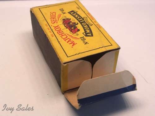 MATCHBOX MOKO LESNEY #61 SCOUT CAR IN ORIGINAL BOX