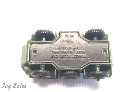 MATCHBOX MOKO LESNEY #61 SCOUT CAR IN ORIGINAL BOX