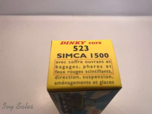 Atlas Edition - DINKY TOYS 523 - Simca 1500 sedan
