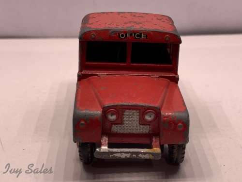 DINKY TOYS #255 MERSEY TUNNEL POLICE LAND ROVER SERIES 1