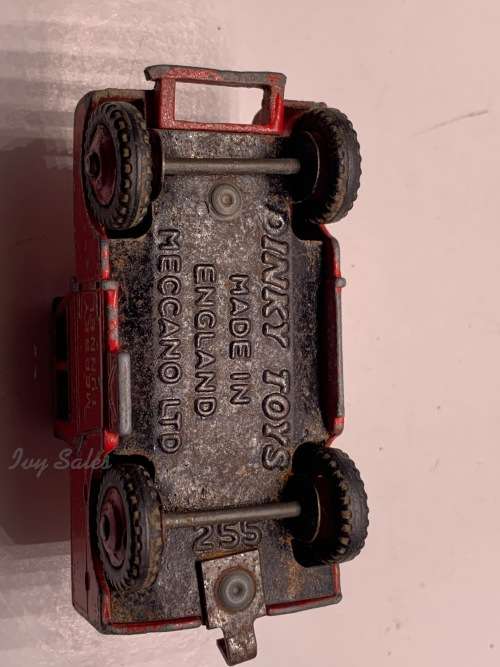 DINKY TOYS #255 MERSEY TUNNEL POLICE LAND ROVER SERIES 1