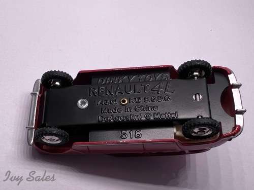 Dinky Toys #518 RENAULT 4L - DeAgostini Edition - CAR ONLY