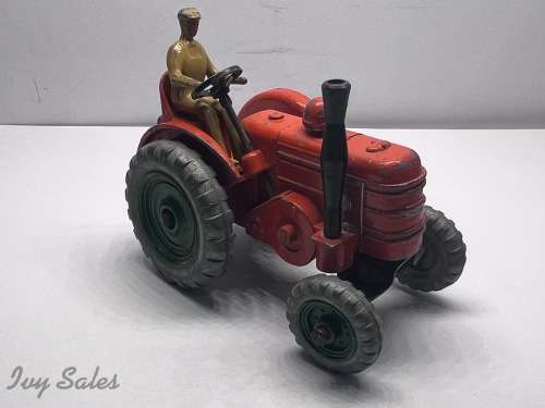 Dinky Toys #301 Field Marshall Tractor - Green Wheels