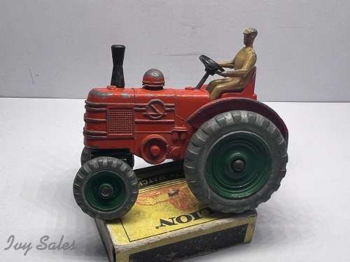 Dinky Toys #301 Field Marshall Tractor - Green Wheels