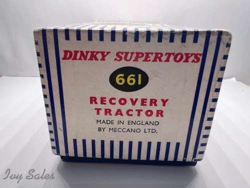 DINKY TOYS #661 RECOVERY TRACTOR + ORIGINAL BOX