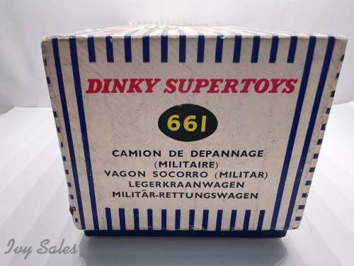 DINKY TOYS #661 RECOVERY TRACTOR + ORIGINAL BOX