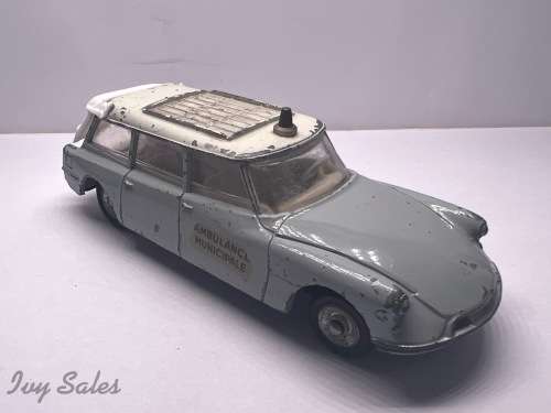 FRENCH DINKY TOYS #556 CITROEN ID 19 BREAK AMBULANCE - SUPER RARE
