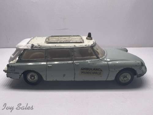 FRENCH DINKY TOYS #556 CITROEN ID 19 BREAK AMBULANCE - SUPER RARE