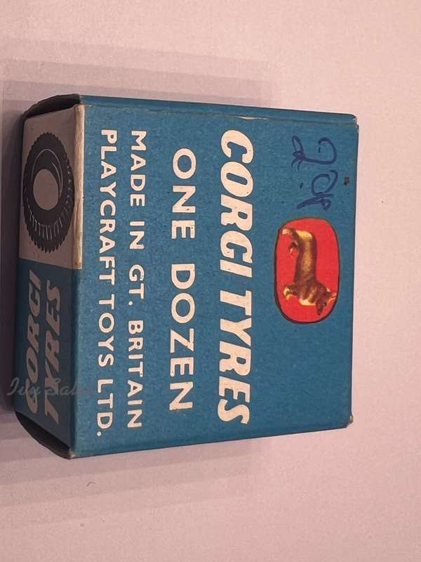 Corgi Toys #1456 - 12 Tyres In Original Box
