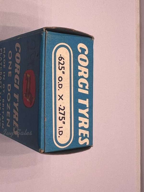 Corgi Toys #1456 - 12 Tyres In Original Box