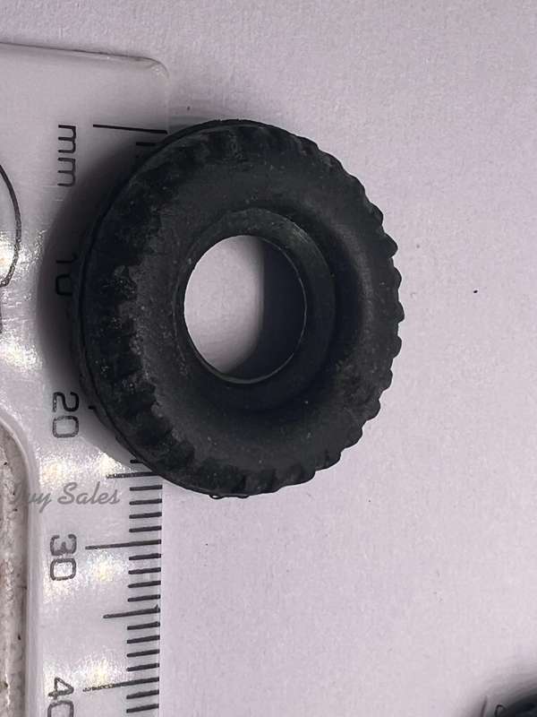 Dinky Toys #13978 - 12 LARGE Tyres In Original Box