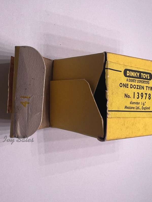Dinky Toys #13978 - 12 LARGE Tyres In Original Box