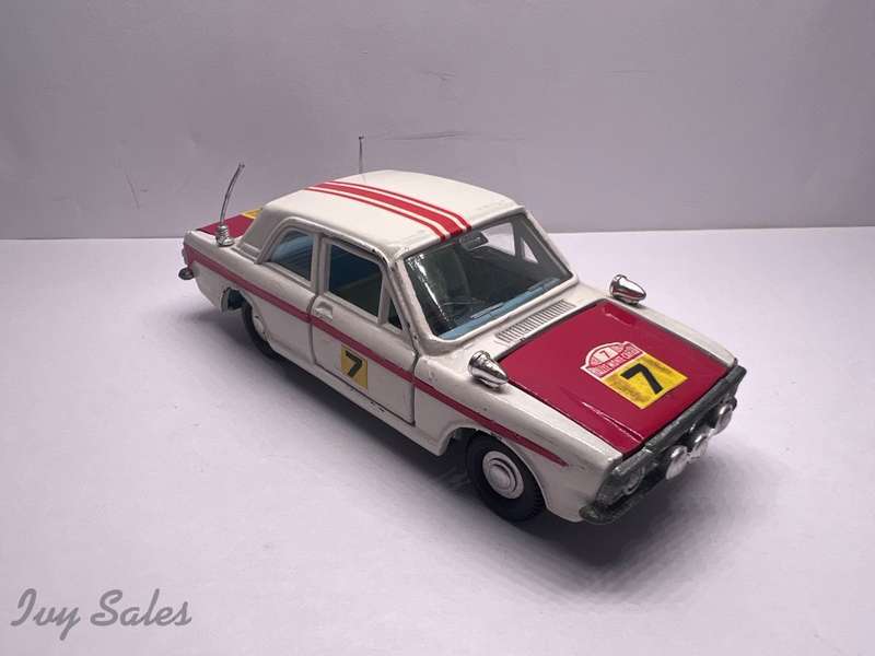 Dinky Toys #205 Ford Cortina Monte Carlo Rally Car