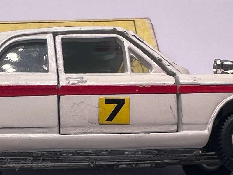 Dinky Toys #205 Ford Cortina Monte Carlo Rally Car