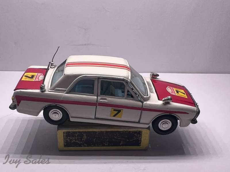 Dinky Toys #205 Ford Cortina Monte Carlo Rally Car