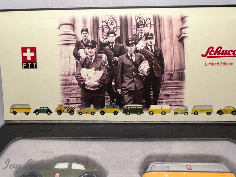 Piccolo Schuco - VW VOLKSWAGEN BEETLE & T1  Set + Original Box - Limited Edition