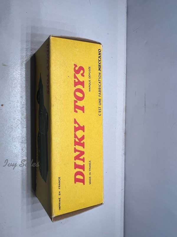 FRENCH DINKY TOYS #822 M3 ARMY HALFTRACK + Original Box