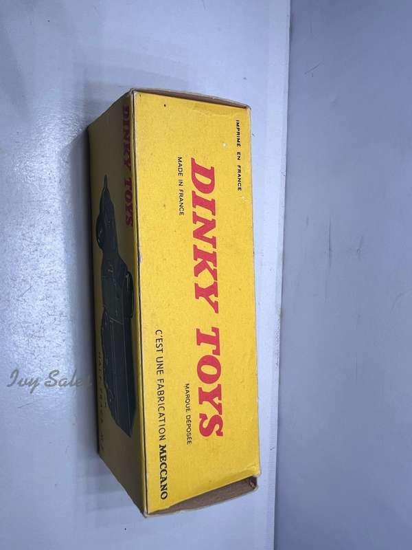 FRENCH DINKY TOYS #822 M3 ARMY HALFTRACK + Original Box