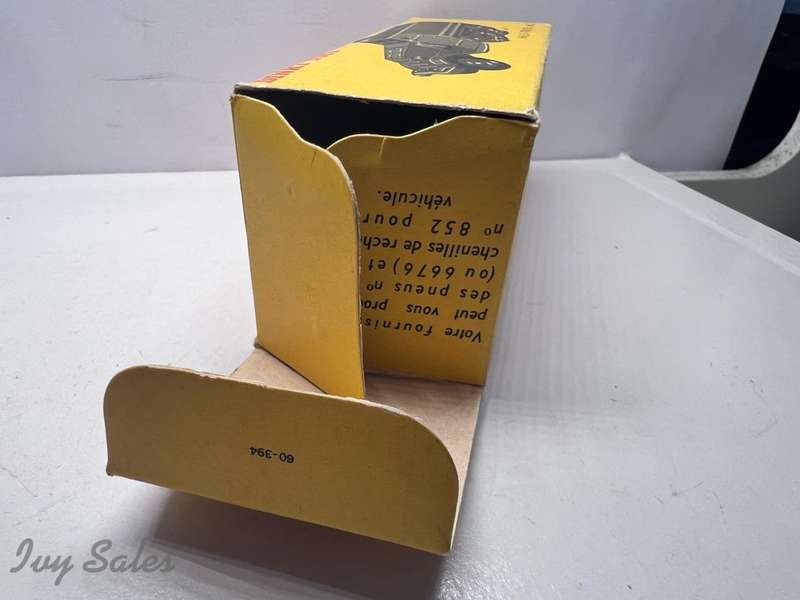 FRENCH DINKY TOYS #822 M3 ARMY HALFTRACK + Original Box