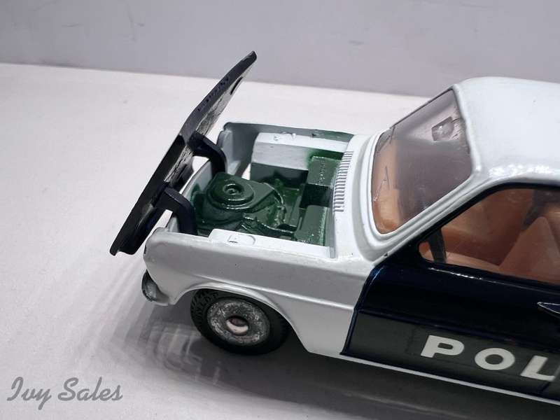 SPAIN DINKY TOYS #1450 SIMCA 1100 POLICE CAR+ Original Box - RARE