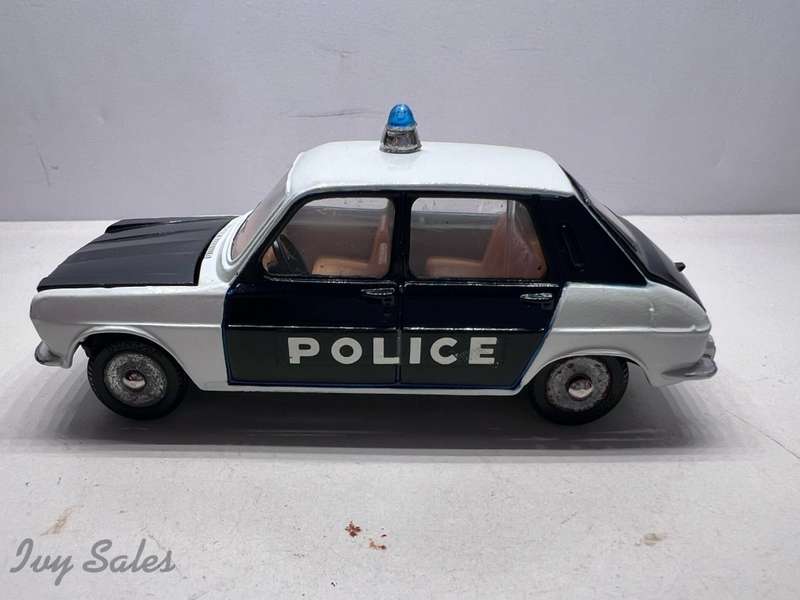 SPAIN DINKY TOYS #1450 SIMCA 1100 POLICE CAR+ Original Box - RARE