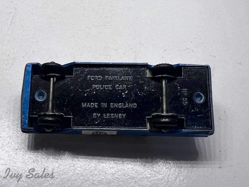Matchbox Lesney #55 Ford Fairlane Police Car