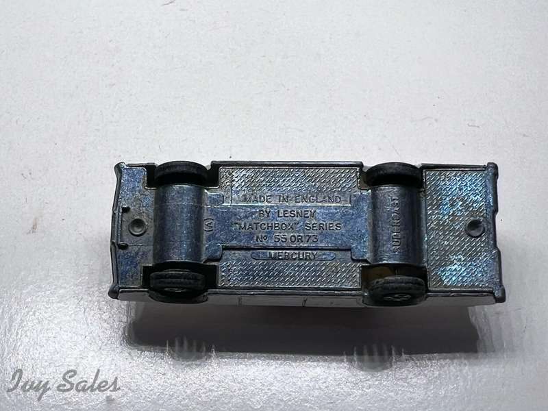 Matchbox Superfast #55 73 Mercury Police Car