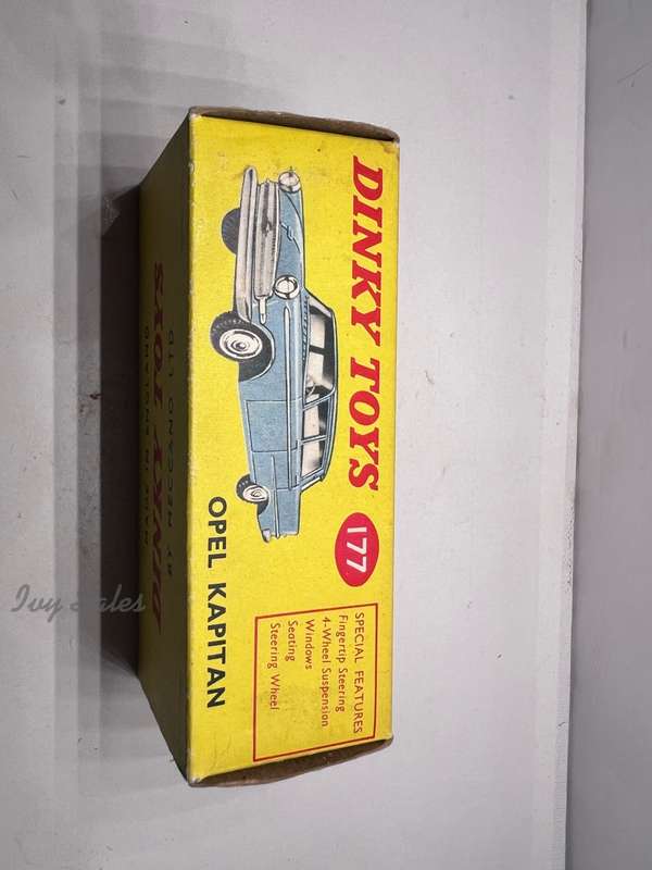 Dinky Toys #177 Opel Kapitan + Original Box - VNM