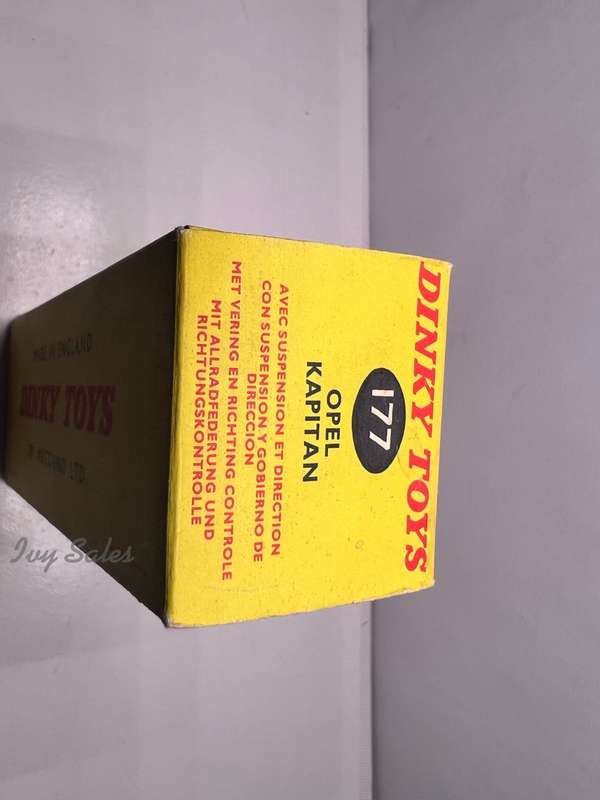 Dinky Toys #177 Opel Kapitan + Original Box - VNM
