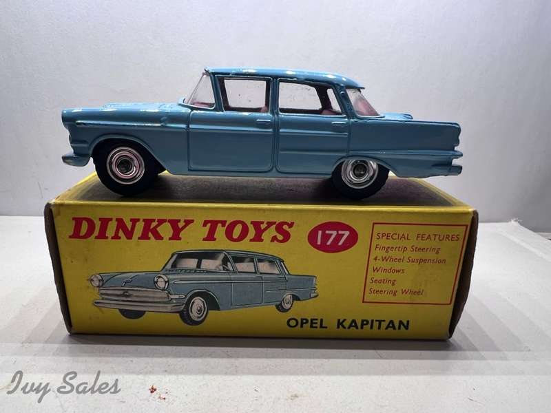Dinky Toys #177 Opel Kapitan + Original Box - VNM