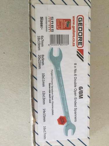 Gedore 6/8M 8 Set Spanner Set