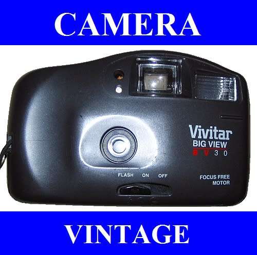 Vivitar BV30 Motorised Film Camera with Flash