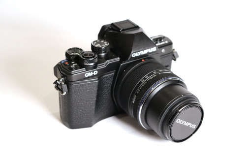Olympus OM-D E-M10 Mark II Mirrorless Digital Camera with Lens and Battery Grip