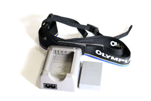 Olympus OM-D E-M10 Mark II Mirrorless Digital Camera with Lens and Battery Grip