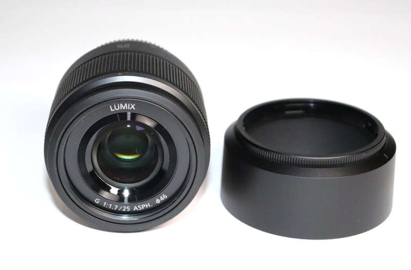 Panasonix Lumix G Lens 25mm f/1.7 for mirrorless micro 4/3