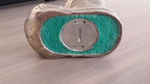 Old metal money box