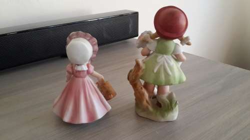 Two cute porcelain figurines