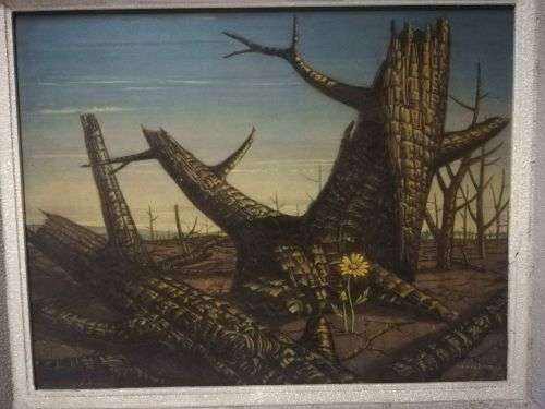Beautiful vintage Tretchikoff print