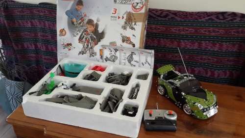 Meccano RC car and other